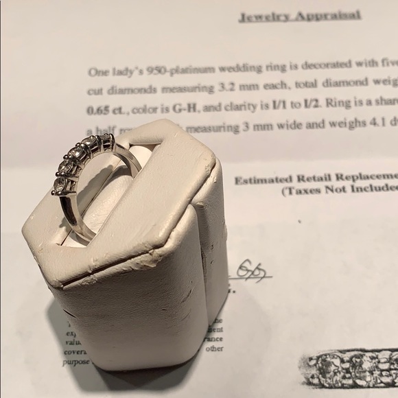 Jewelry - Platinum Dimond Ring